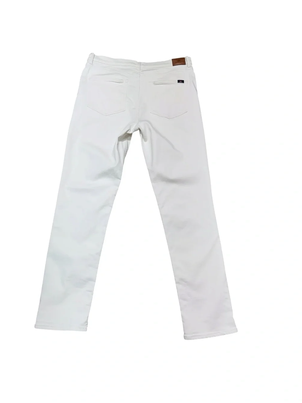 Faherty Stretch Terry Off White Jeans Pants Mens 36x32 Regenerative Cotton Pants